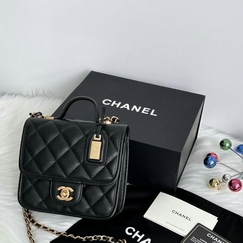 CHANEL 샤넬 탑핸들 스몰 플랩백