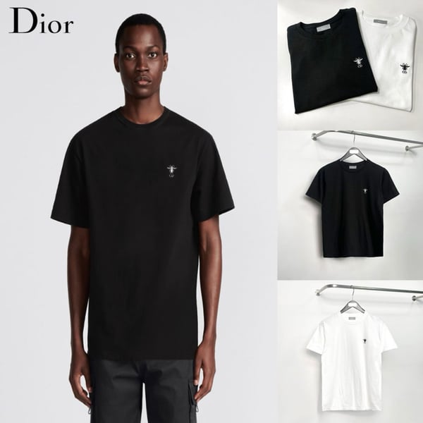 DIOR 디올 벌 자수로고 라운드