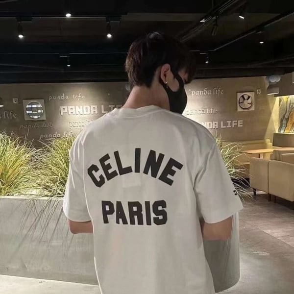 CELINE 셀린느 C로고 나염 반팔티