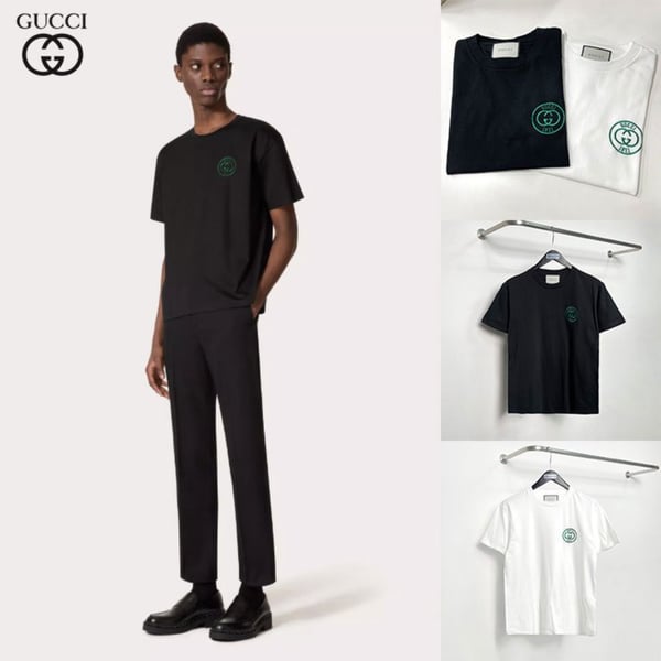 GUCCI 구찌 1921 자수로고 라운드