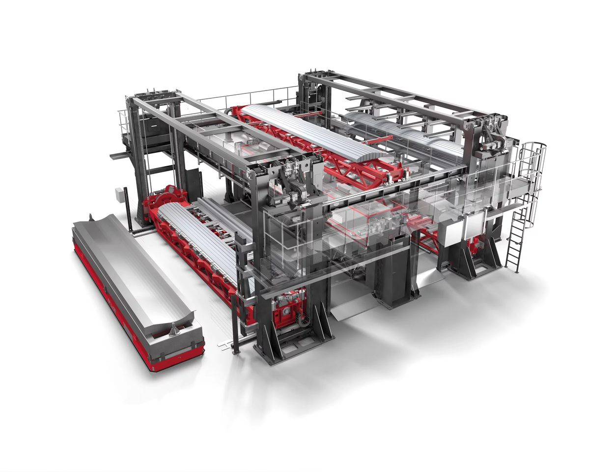 HOT DRAPE FORMING LINE : Support