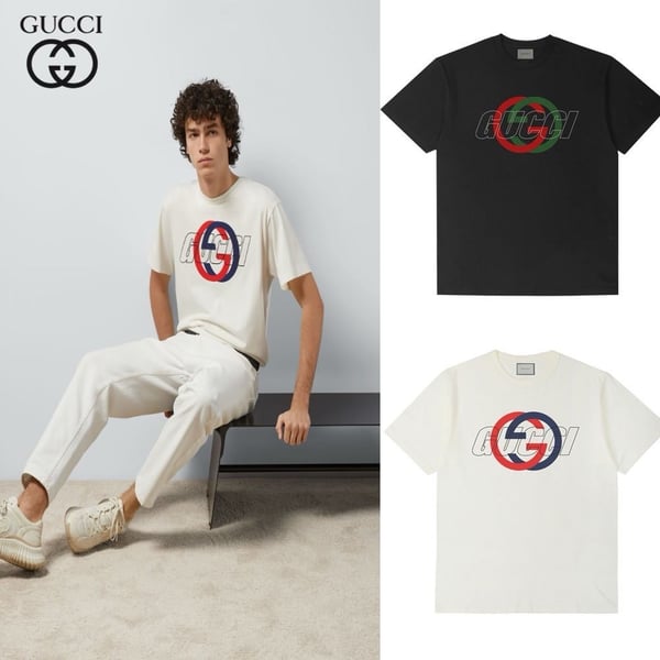 GUCCI 구찌 레터링써클로고