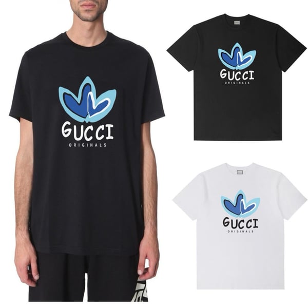 GUCCI 구찌 블루 불꽃로고