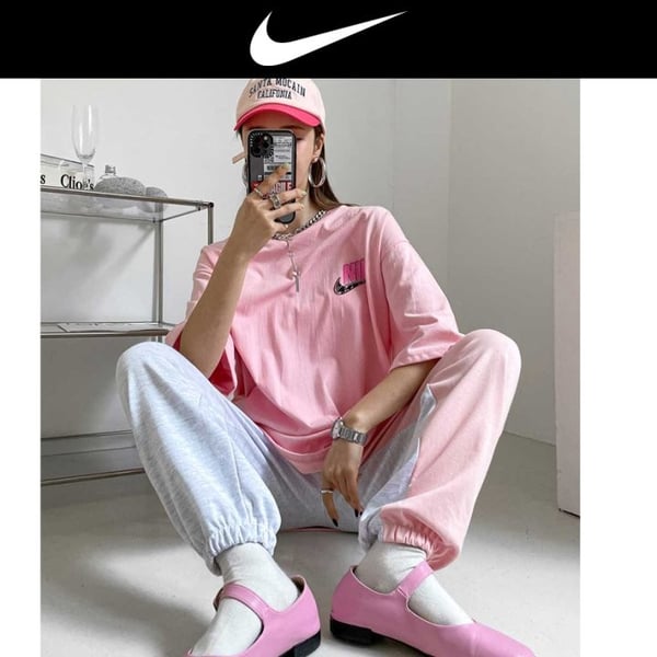 NIKE 나이키 x 니케 초크 박스티