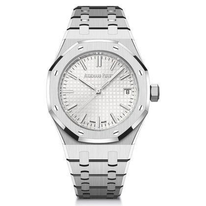 AUDEMARS PIGUET 오데마피게 로얄오크 화이트 스틸 15510