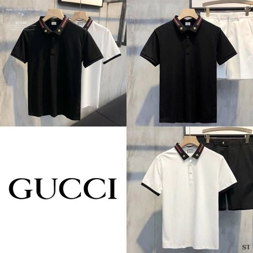 GUCCI 구찌 스카우트 반팔 카라티