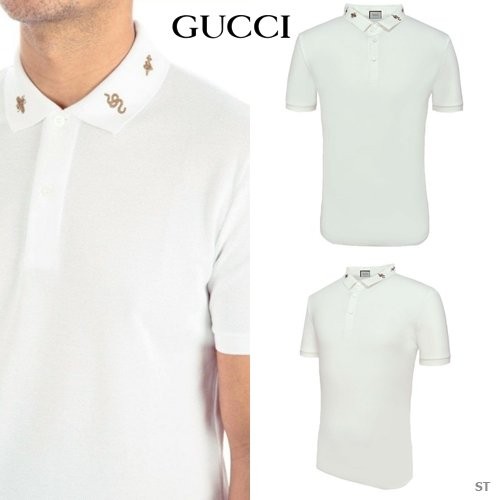 GUCCI 구찌 금장 멀티 반팔 카라티