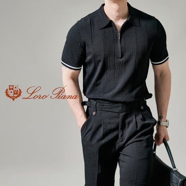 LORO PIANA 로로피아나 엘레강스 카라반팔