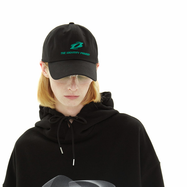 【THE IDENTITY PROJECT】Identity ボールキャップ(black-green) Identity ball cap [black-green] : THE IDENTITY PROJECT LAB ®