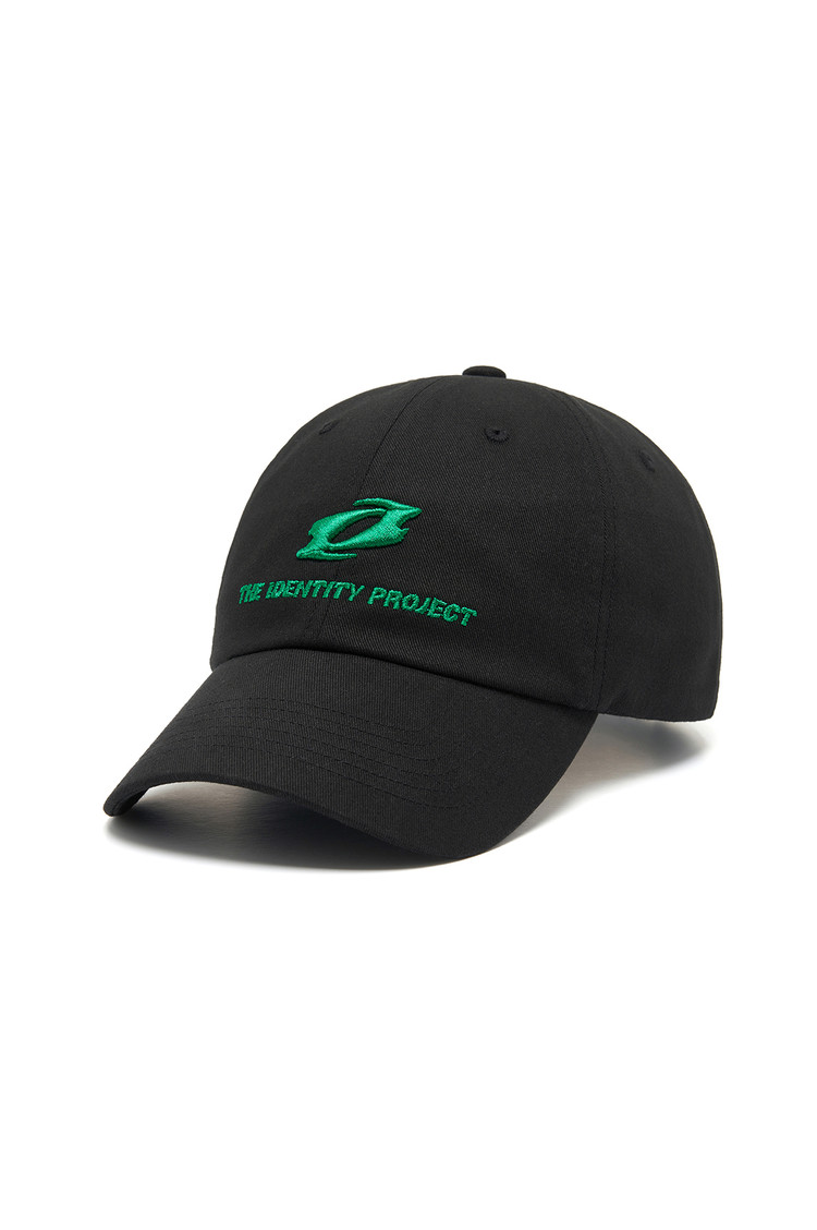 【THE IDENTITY PROJECT】Identity ボールキャップ(black-green) Identity ball cap [black-green] : THE IDENTITY PROJECT LAB ®
