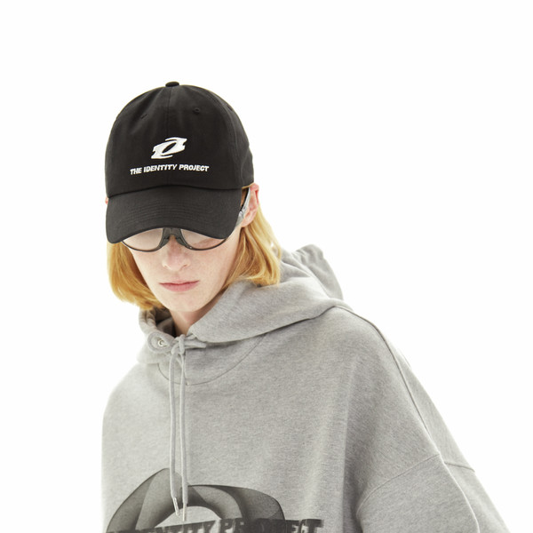 Identity ball cap [black-white] : THE IDENTITY PROJECT LAB ®