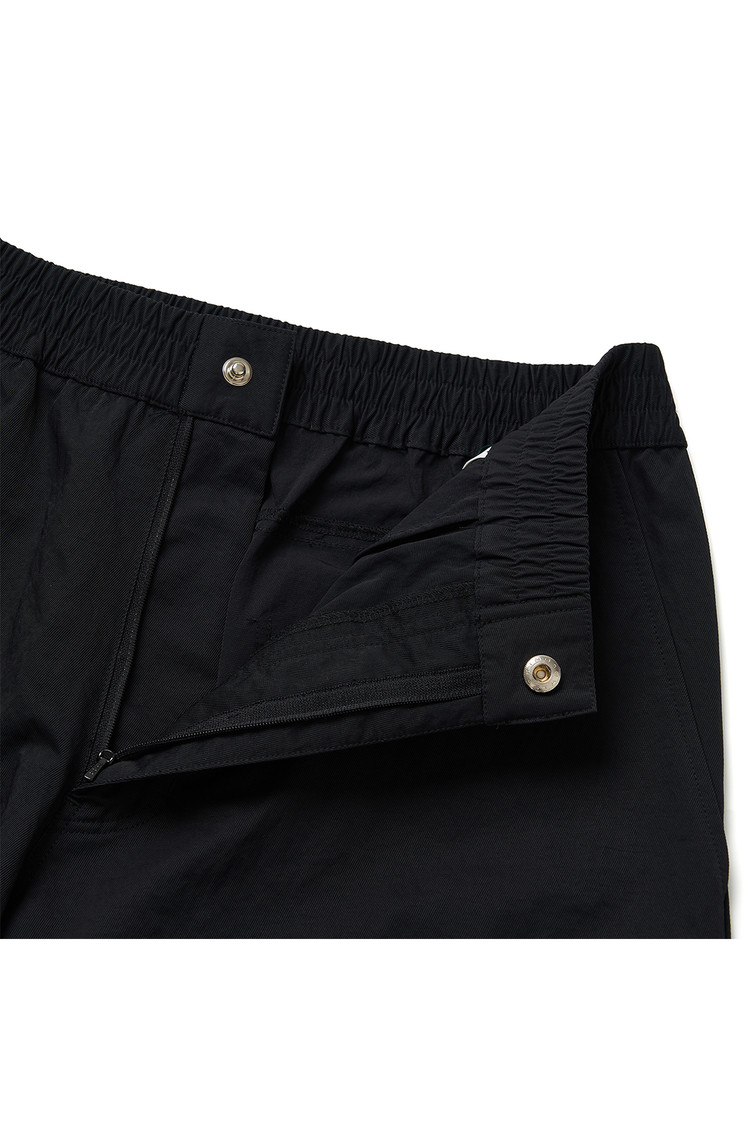 Needlepoint tuck cargo pants [black] : THE IDENTITY PROJECT