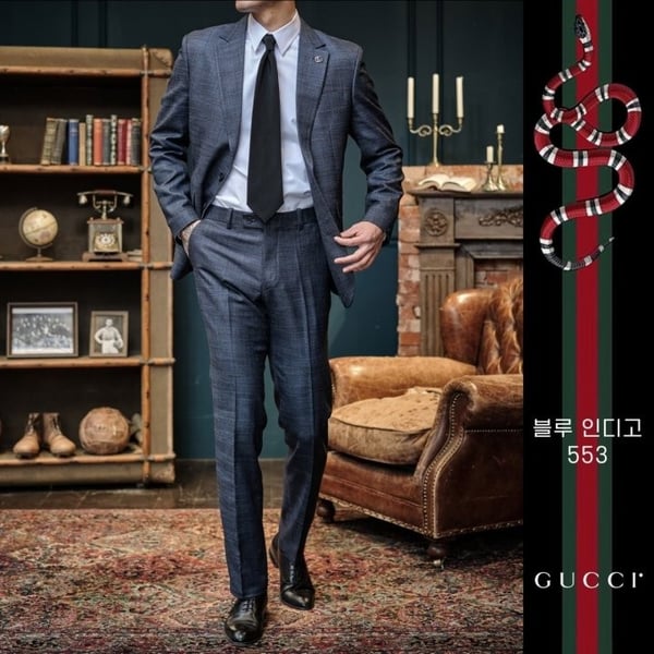 GUCCI 구찌 인디고 클레식 셋업