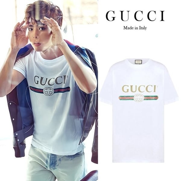 GUCCI 구찌 ROGO T-SHIRT