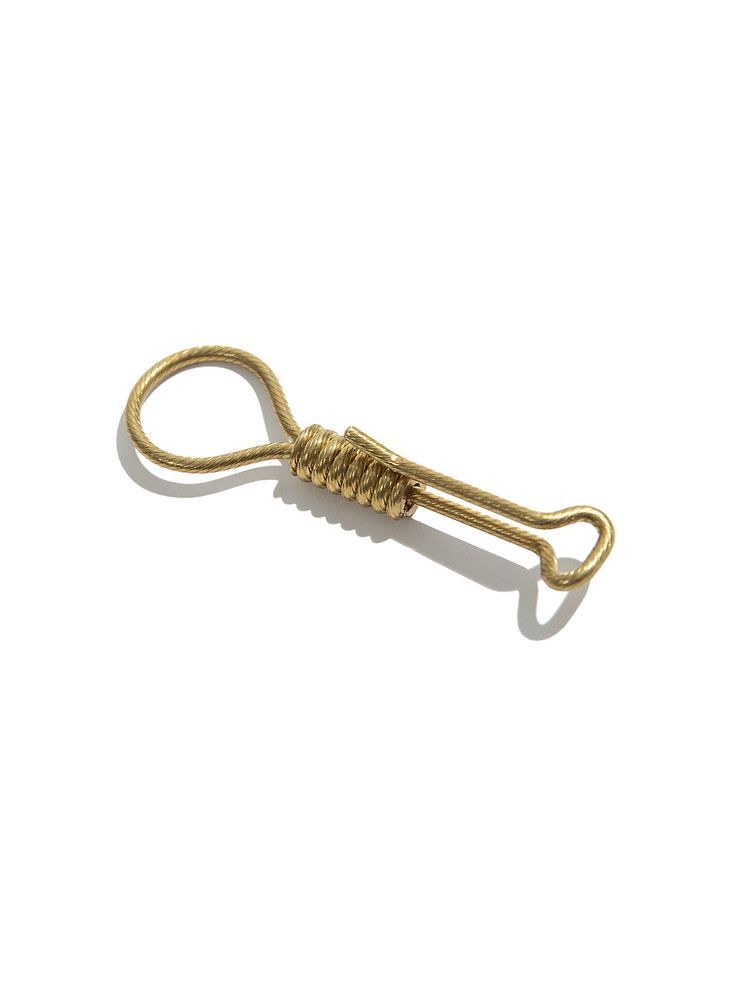 All Stainless Steel Noose Key Chain : HIDEANDRIDE INTL