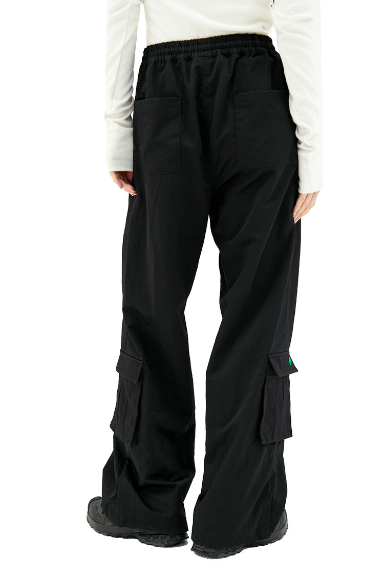 【THE IDENTITY PROJECT】Women needlepoint cargo pants Women needlepoint cargo pants [black] : THE IDENTITY PROJECT