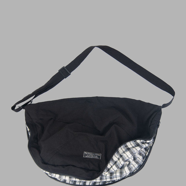 THE MUSEUM VISITOR★韓国★人気★CHECK ZIPPER CROSS BAG CHECK ZIPPER CROSS BAG : THE MUSEUM VISITOR