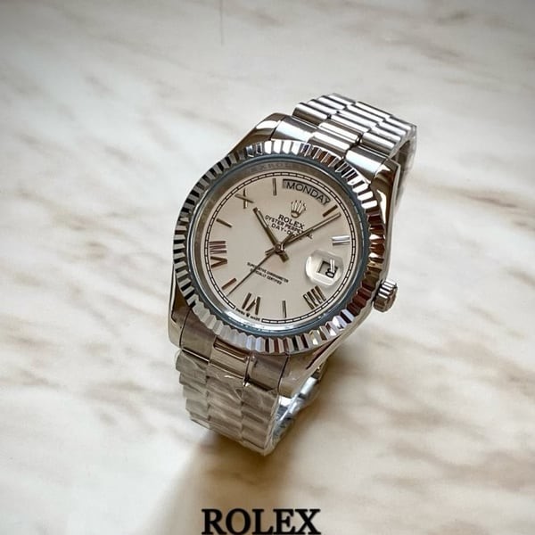 ROLEX 로렉스  데이데이트 화이트다이얼