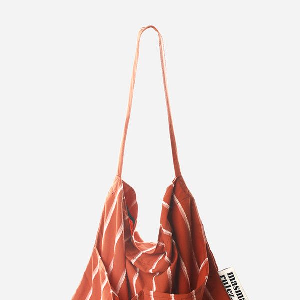 ◆masmarulez◆ Rabbit eco bagWide orange 5011165824 Rabbit eco bag_Wide orange : Masmarulez [마스마룰즈]