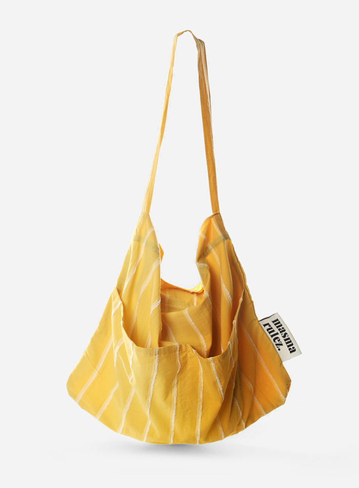 【Masmarulez】Rabbit eco bag_12colors Rabbit eco bag_Wide yellow : Masmarulez [마스마룰즈]
