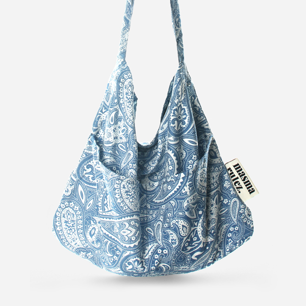 Rabbit eco bag_Paisley blue : Masmarulez [마스마룰즈]