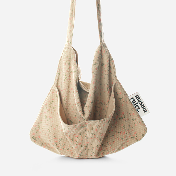 Rabbit eco bag_Cob pink flower : Masmarulez [마스마룰즈]