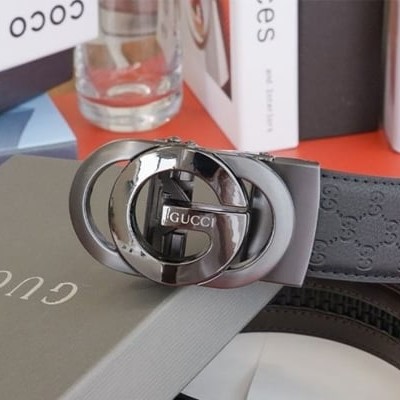 GUCCI 구찌 남성용 시마 GG로고 자동벨트