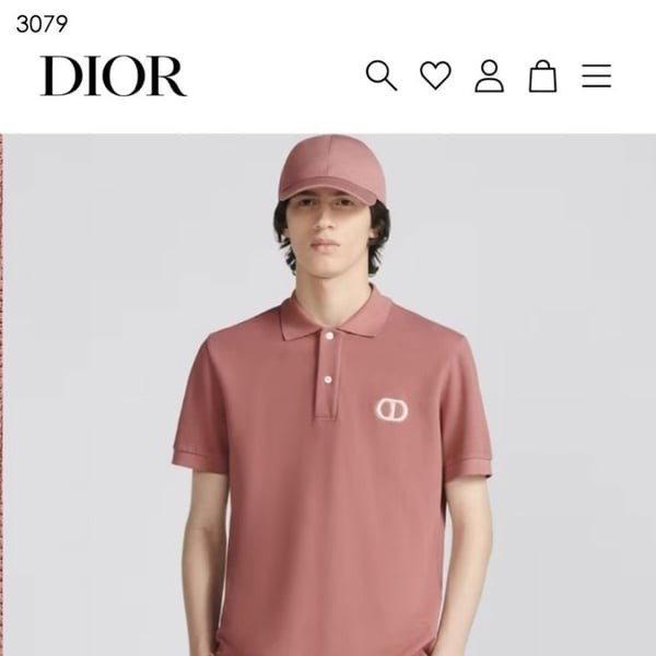 DIOR 디올 CD 로고자수 pk카라티셔츠