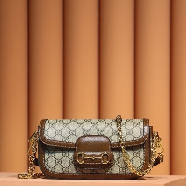 GUCCI 구찌 홀스빗 1955 토트겸숄더백