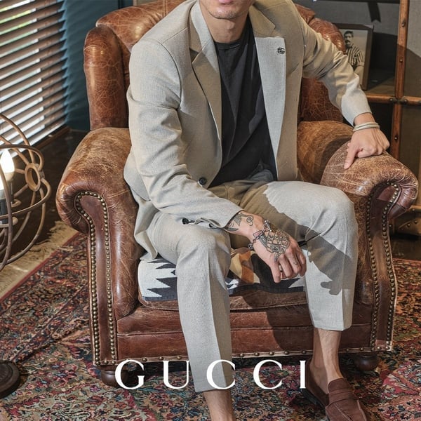 GUCCI 구찌 린넨 쿨 데일리 정장