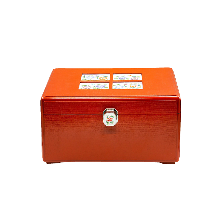 Peony Hemp Jewelry Chest