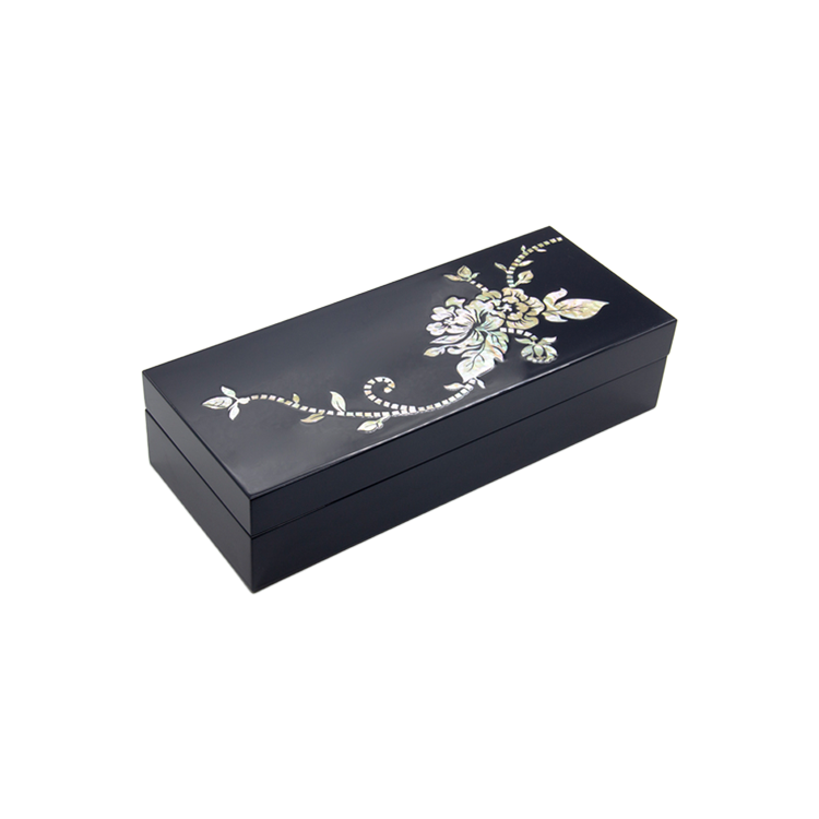 Peony & Arabesque Mother-of-Pearl Writing Chest