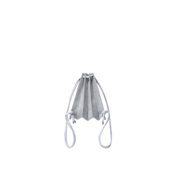 PLEATS MAMA ♥ Mini Backpack /追跡付 Mini Backpack Stellar Silver : PLEATSMAMA: Sustainable Knit