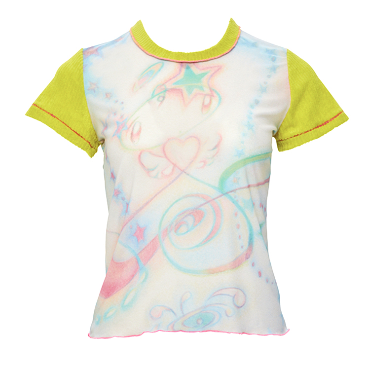 ☆韓国の人気☆【SHALOM】☆FANCY PURO TOP☆Tシャ.ツ☆ ☆韓国の人気☆【SHALOM】☆FANCY PURO TOP☆Tシャ.ツ☆ (SHALOM
