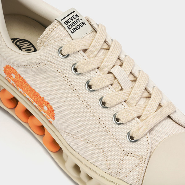 ◆SEVEN EIGHT UNDER◆ M3 GRAPHIC LOW TOPOFF WHITE SCM25OW023 M-1 GRAPHIC LOW TOP_OFF WHITE : Seven Eight Under Online Shop