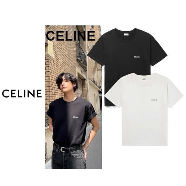 CELINE 셀린느 스몰 레터링 반팔