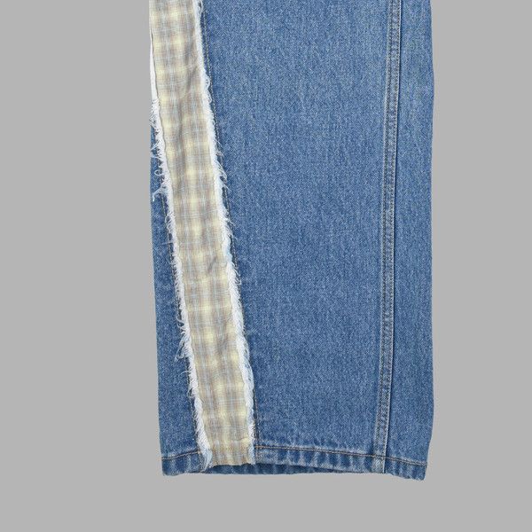 THE MUSEUM VISITOR★韓国★男女兼用★SIDE PANEL DENIM PANTS SIDE PANEL DENIM PANTS : THE MUSEUM VISITOR