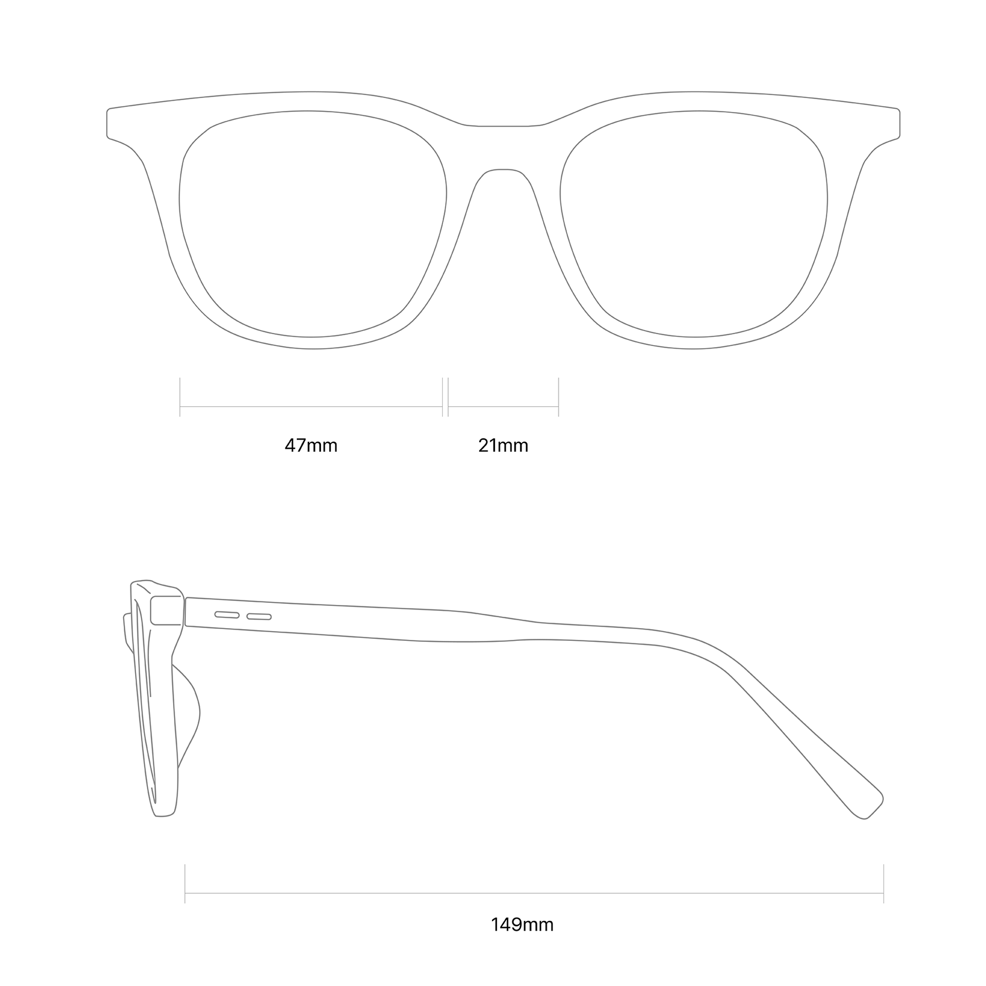 ★ MUUTO★ Horn Trimmed Glass YLAB 19 C8 MUY19C8 MUSINSA | MUUT Horn Trimmed Glass Y.LAB 20 C8