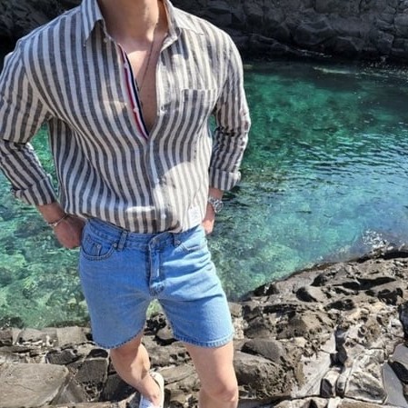 THOM BROWNE 톰브라운 기본형 Linen