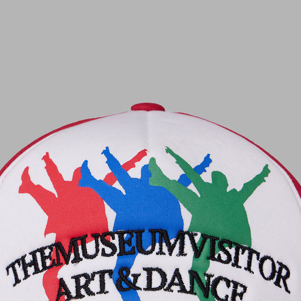 ART & DANCE LOGO BALLCAP (RED) : THE MUSEUM VISITOR