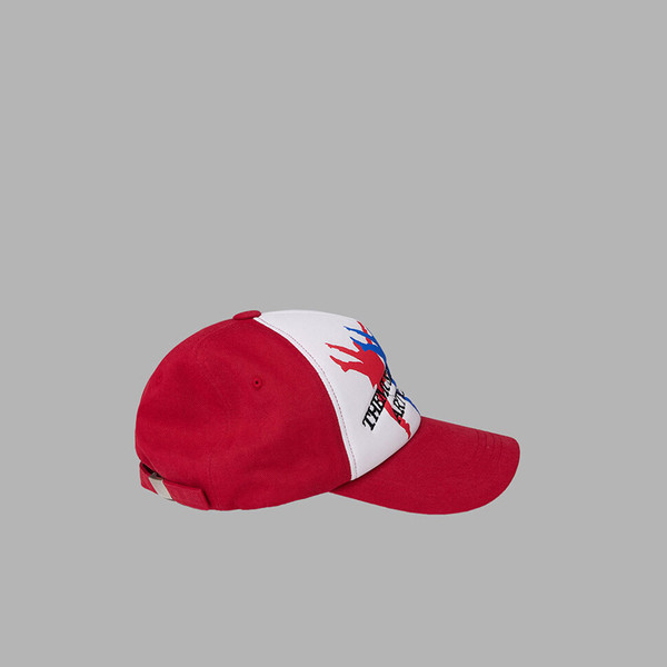 ★THE MUSEUM VISITOR★ ART DANCE LOGO BALLCAP RED 11355 ☆THE MUSEUM VISITOR☆ ART DANCE LOGO BALLCAP RED 11355