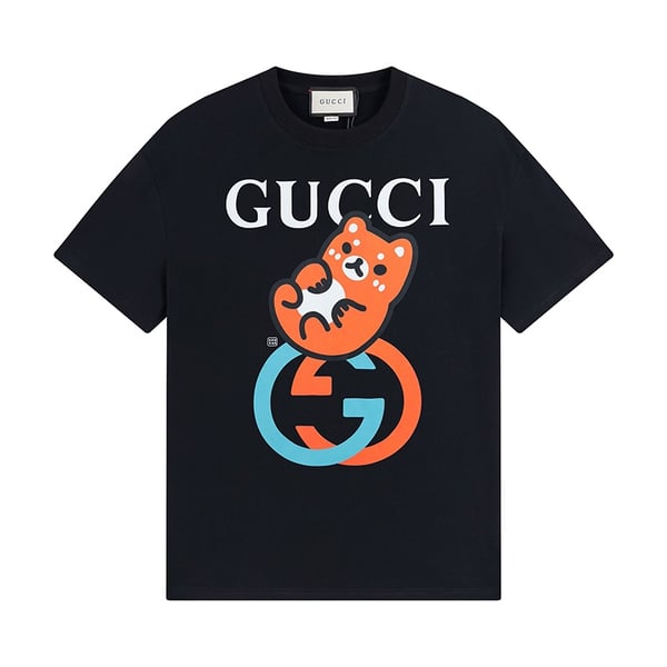GUCCI 구찌 캐릭터 로고 티셔츠