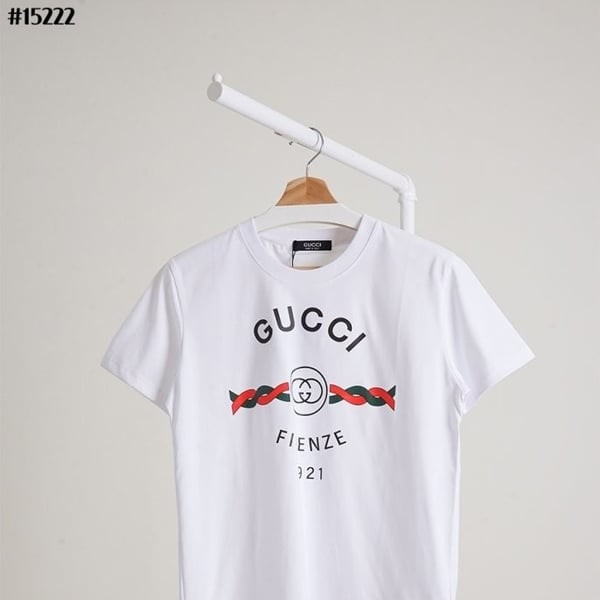 GUCCI 구찌 FIRENZE 1921 그래픽 코튼 티셔츠