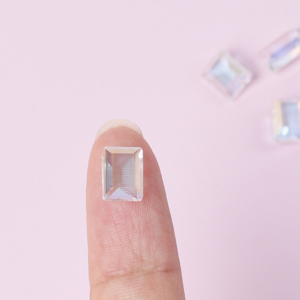 Square Diamond Charms [NC06] : ICEGEL