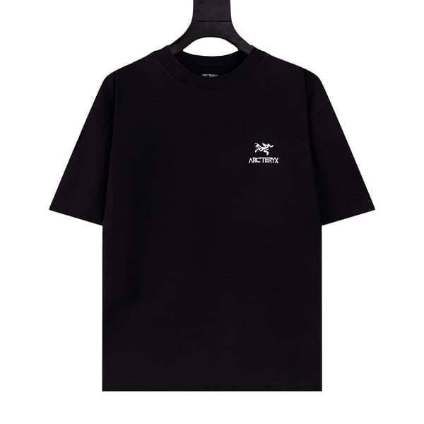 ARC'TERYX 아크테릭스 이중 가닥 로고 반팔 티셔츠