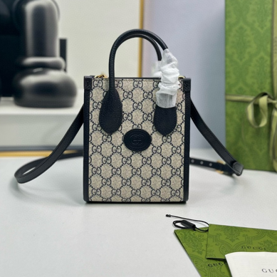 GUCCI 구찌 인터로킹 G 미니 토트백