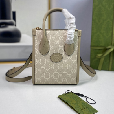 GUCCI 구찌 인터로킹 G 미니 토트백