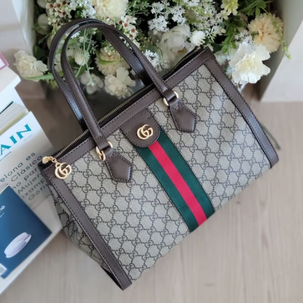 GUCCI 구찌 오피디아 GG 미디엄토드백
