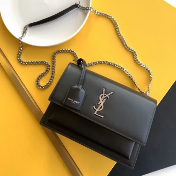 YVES SAINT LAURENT 입생로랑 선셋백 은장