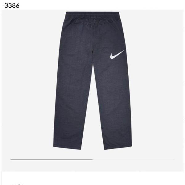 NIKE X STUSSY 나이키X스투시 비치팬츠 오프 느와르
